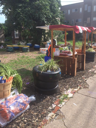 Stretch and Fly Youth Business Garden Farm Stand